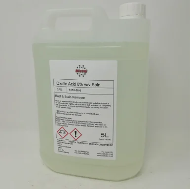 Oxalic Acid 6% solution - Rust & Stain Remover